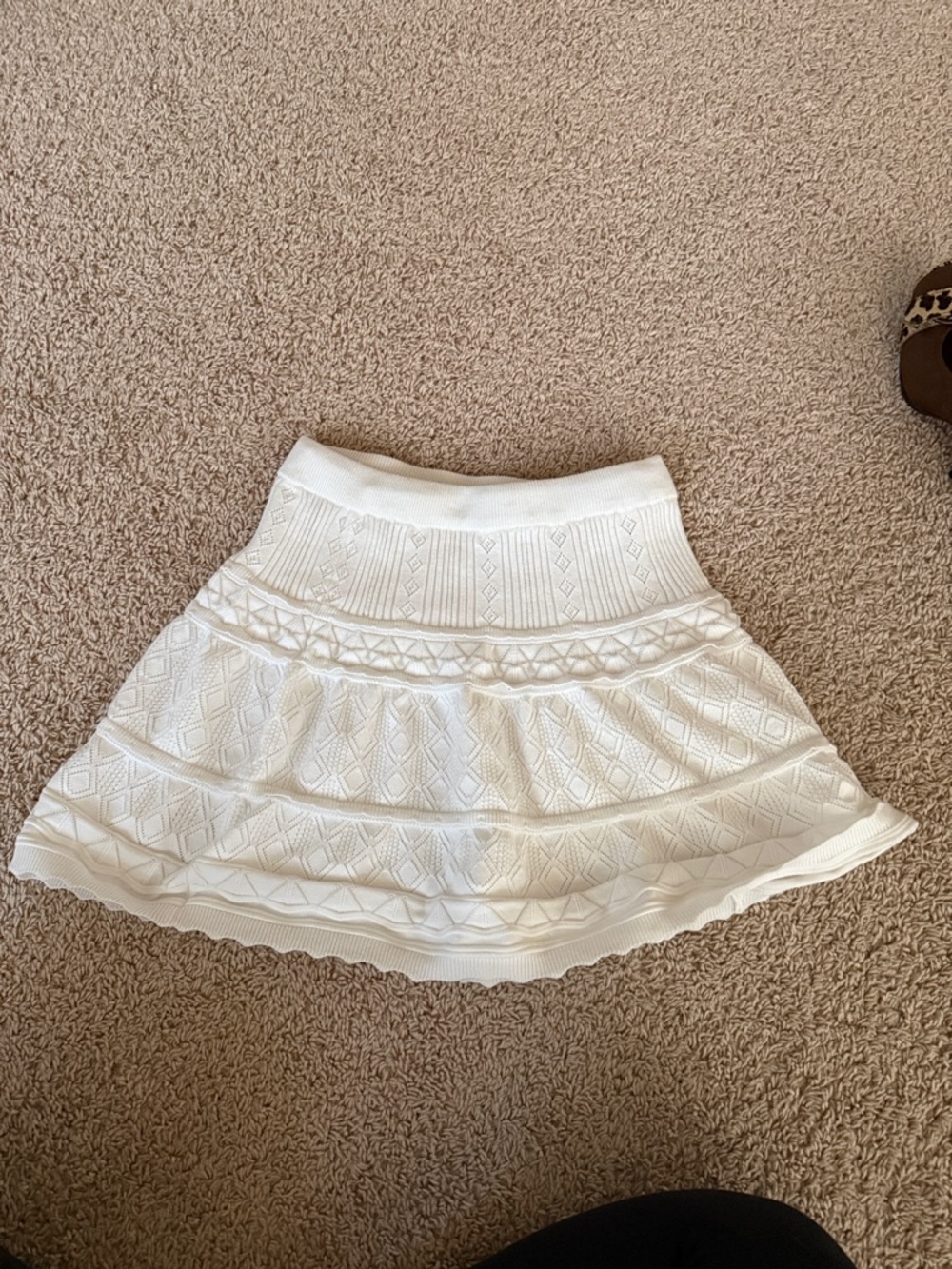 coquette summer mini skirt